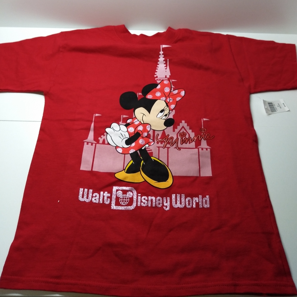 Disney's WDW Minnie Mouse with Castle T-shirt